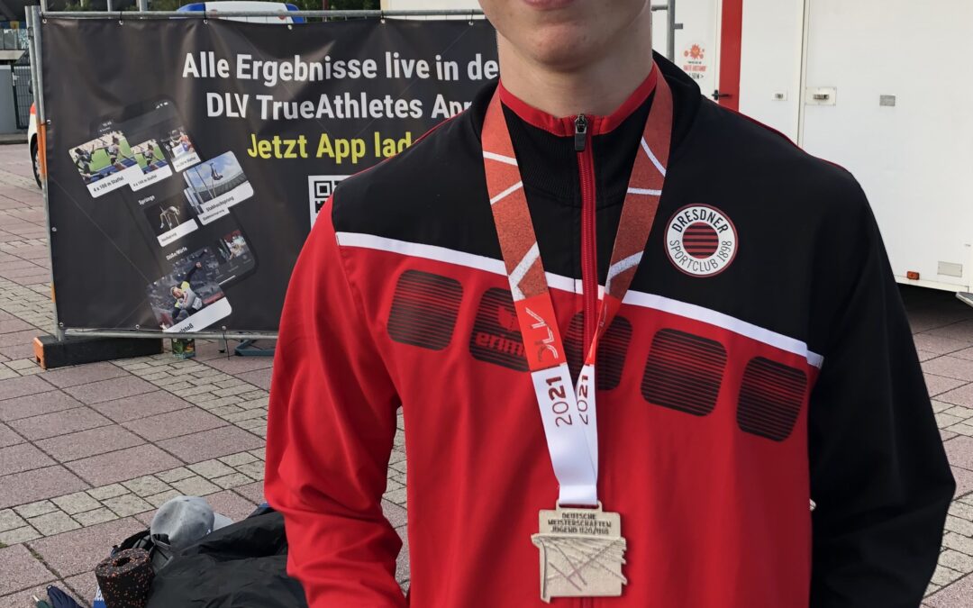 Rückblick auf die Deutschen Meisterschaften: 3 Leichtathleten aus Cossebaude waren erfolgreich dabei