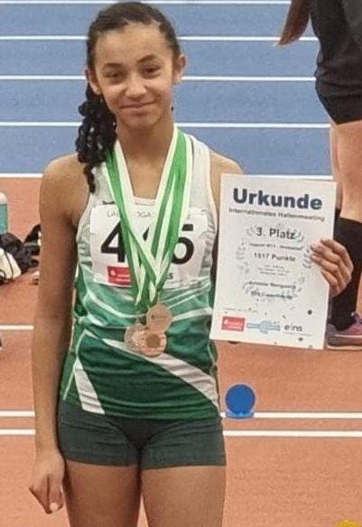 Erfolgreiche Teilnahme unserer Leichtathleten bei den Hallenlandesmeisterschaften im Januar 2022