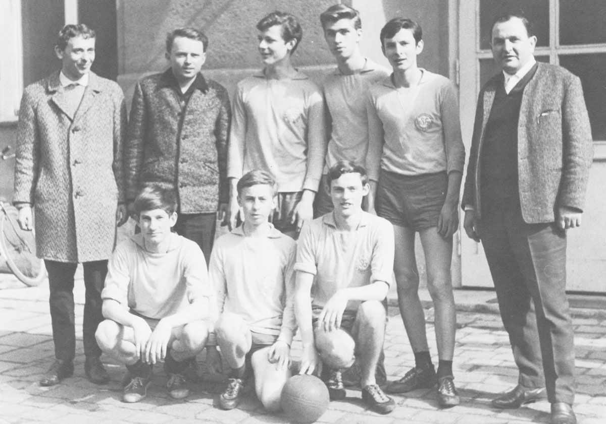 SG-Cossebaude - 1968 zweitmaliger Deutscher Meister in Faustball in Wurzen