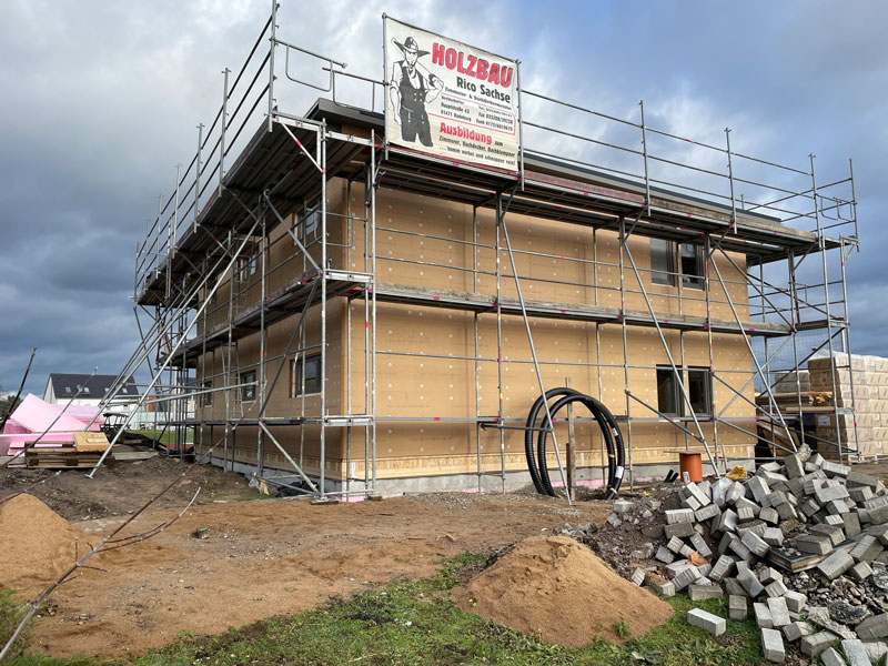 TSV-Cossebaude - Bau neues Sozialgebäude