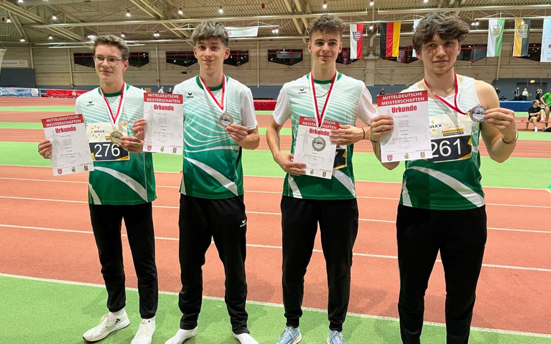 Nur wer antritt, kann auch gewinnen – große Überraschung bei den Cossebauder Leichtathleten im zweiten Teil der Hallensaison