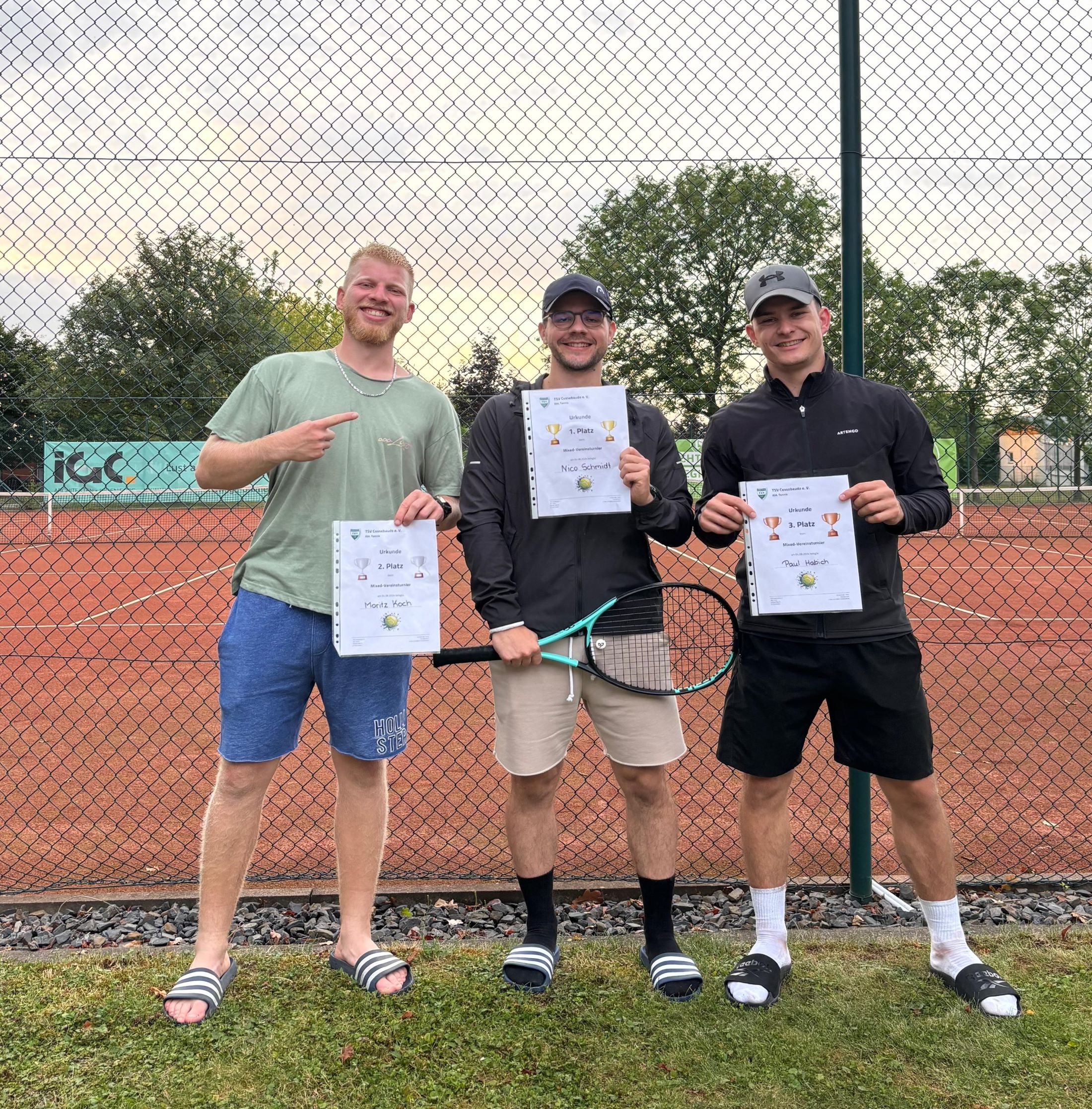 Tennis Sieger